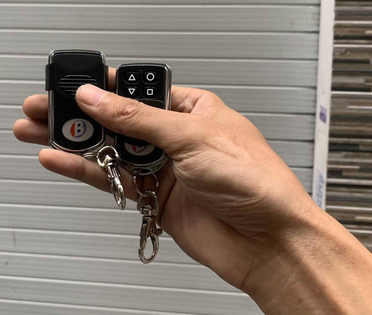 Cửa cuốn bị nhiễu tín hiệu