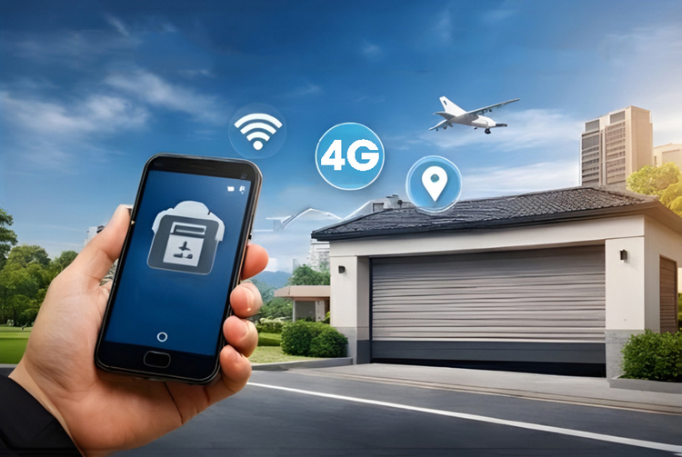 Mở cửa cuốn dù bạn đang ở bất cứ đâu