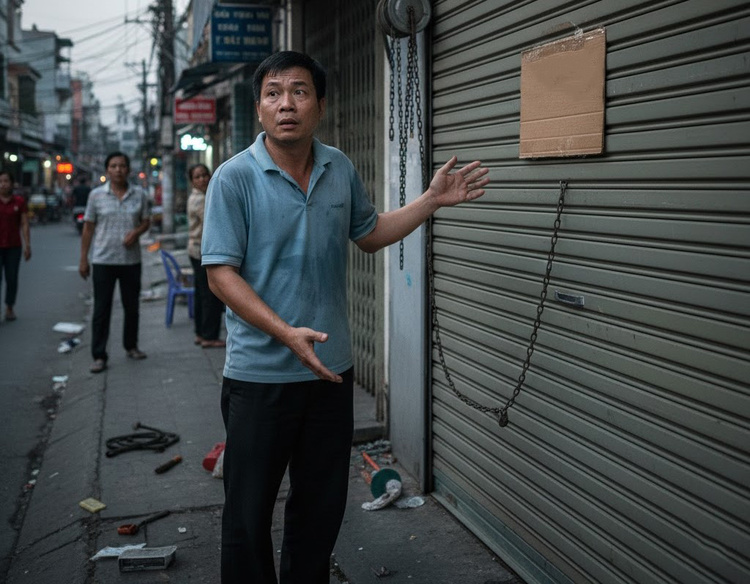 Mẹo mở cửa cuốn khi bị mất điện