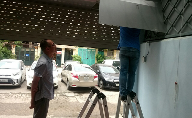 3. Quy trình sửa cửa cuốn tại đơn vị của chúng tôi