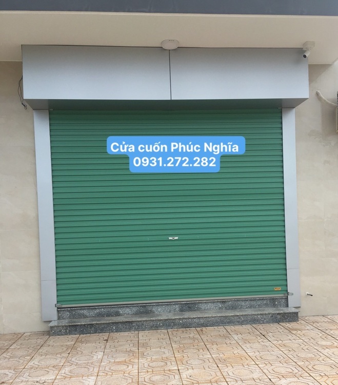 thi công lắp đặt cửa cuốn mắt võng