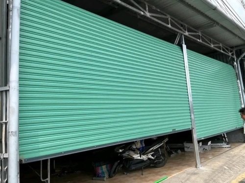 Cửa cuốn tự động đóng mở khi không sử dụng