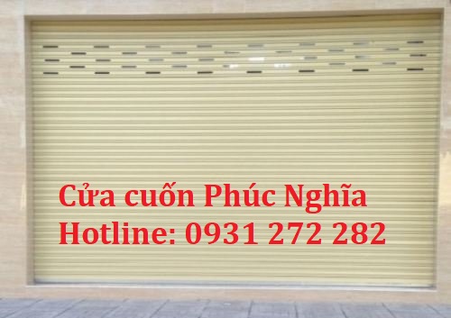 cửa cuốn do Phúc Nghĩa thi công lắp đặt