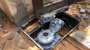 motor cửa âm sàn