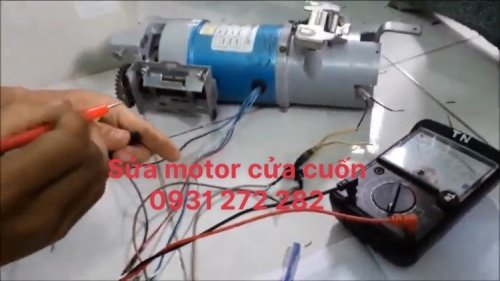 sửa motor cửa cuốn tại Bình Dương