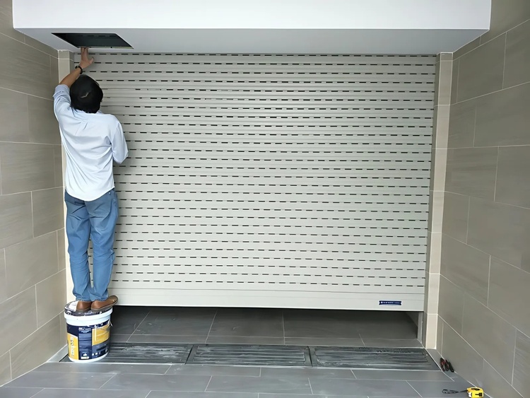Cửa cuốn không sử dụng được khi mất điện
