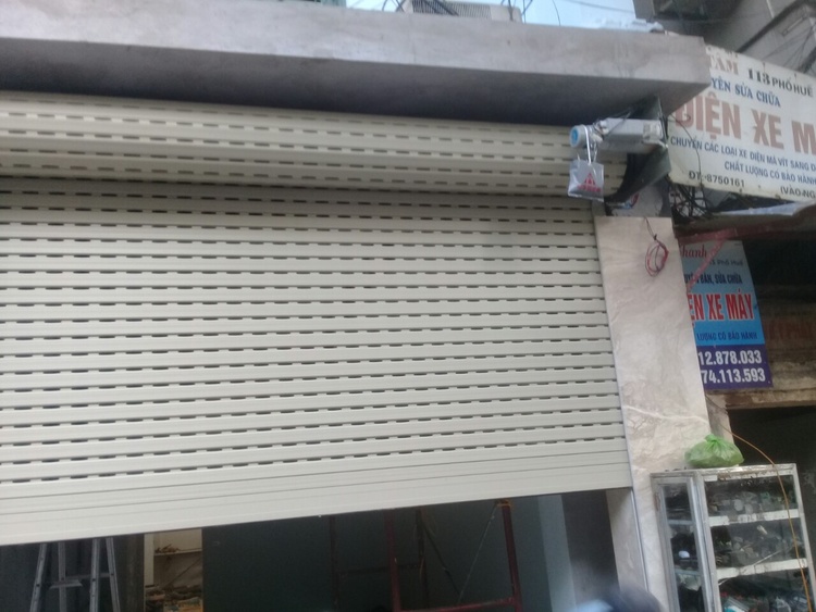 Các công trình cửa cuốn đơn vị chúng tôi thi công và sửa chữa