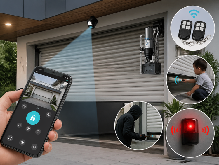 Các tính năng của motor cửa cuốn