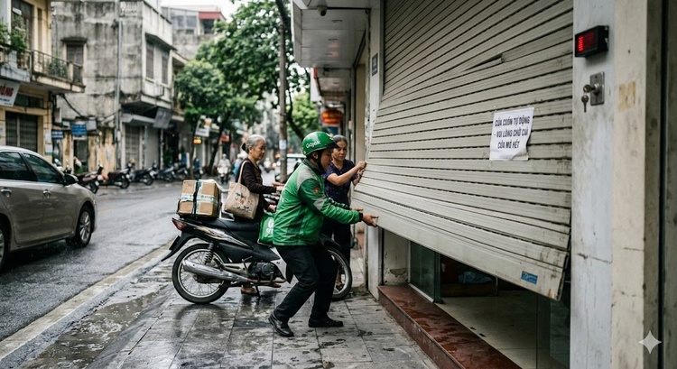 Gặp phải các tác động từ con người và môi trường