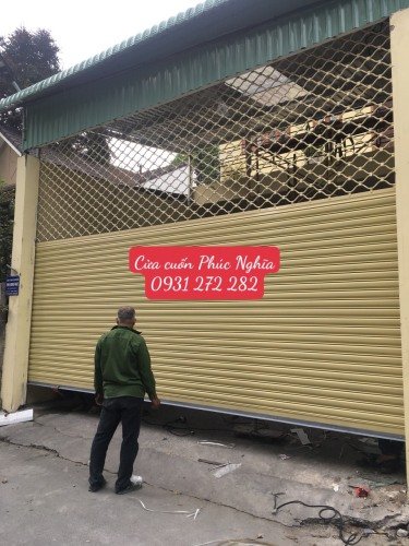 Cửa cuốn Lưới - Cửa cuốn mắc võng - cửa cuốn Bình Dương