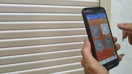  Điều khiển cửa cuốn bằng điện thoại tại Biên Hòa