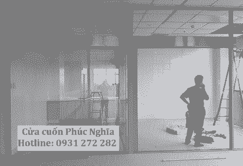 GIA CỐ LẮP THÊM Ở KHÓA NGANG CỬA CUỐN CHỐNG TRỘM