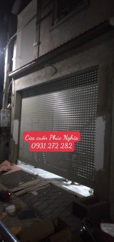 hướng dẫn cách lắp đặt cửa cuốn khe thoáng Titadoor chất lượng 